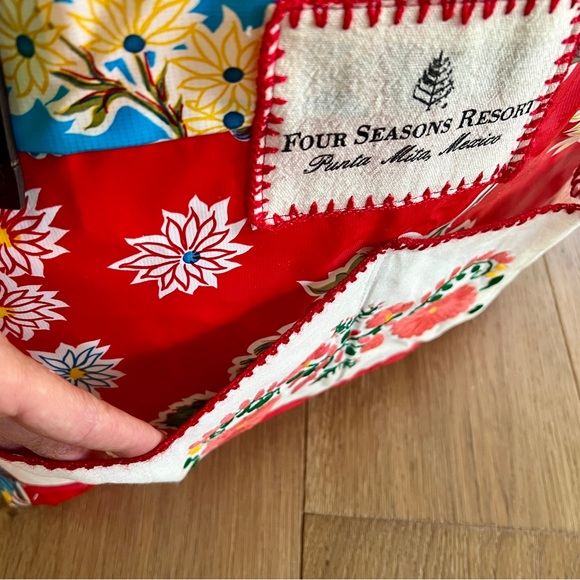 Erica Maree for Four Seasons Punta Mita, Mexico- handmade vacation tote bag. - Picture 6 of 14